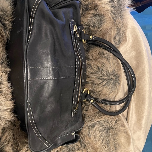 Coach black leather bag - Picture 6 of 8